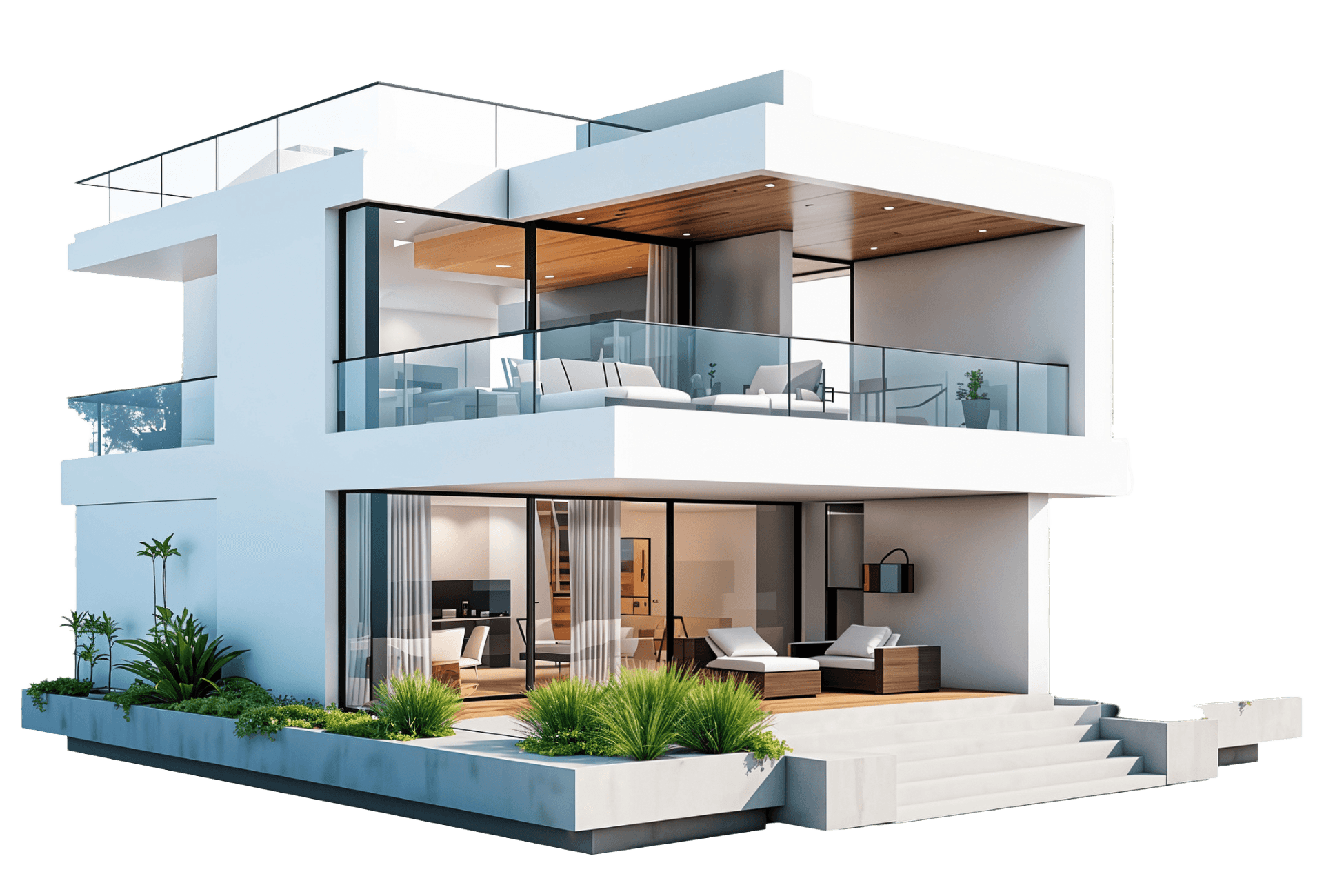 Modern house in Morocco